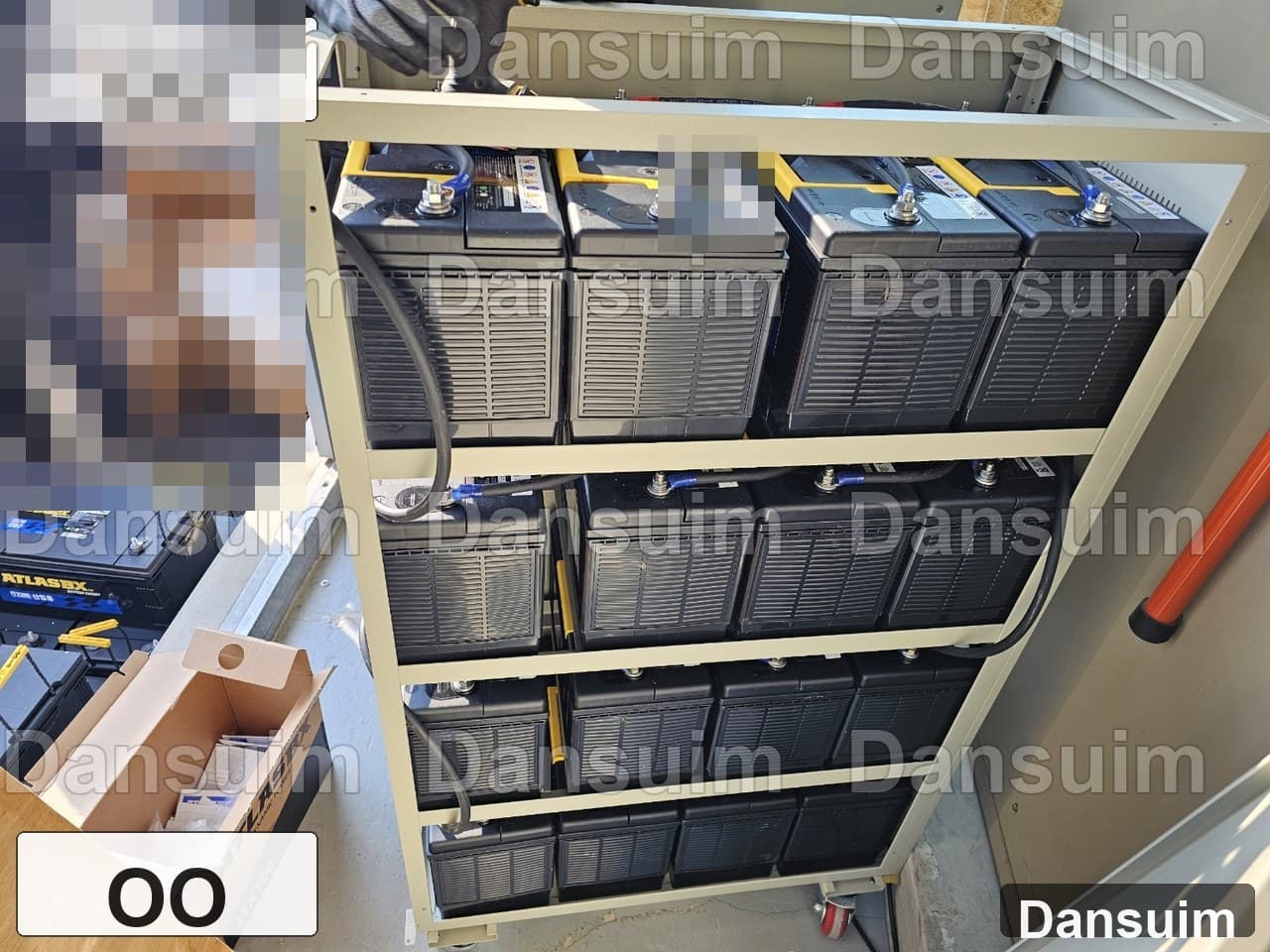 OO 현장 산업용 배터리 교체 사례 53 (ITX200_20EA,ITX100_32EA) | UPS 배터리 설치
