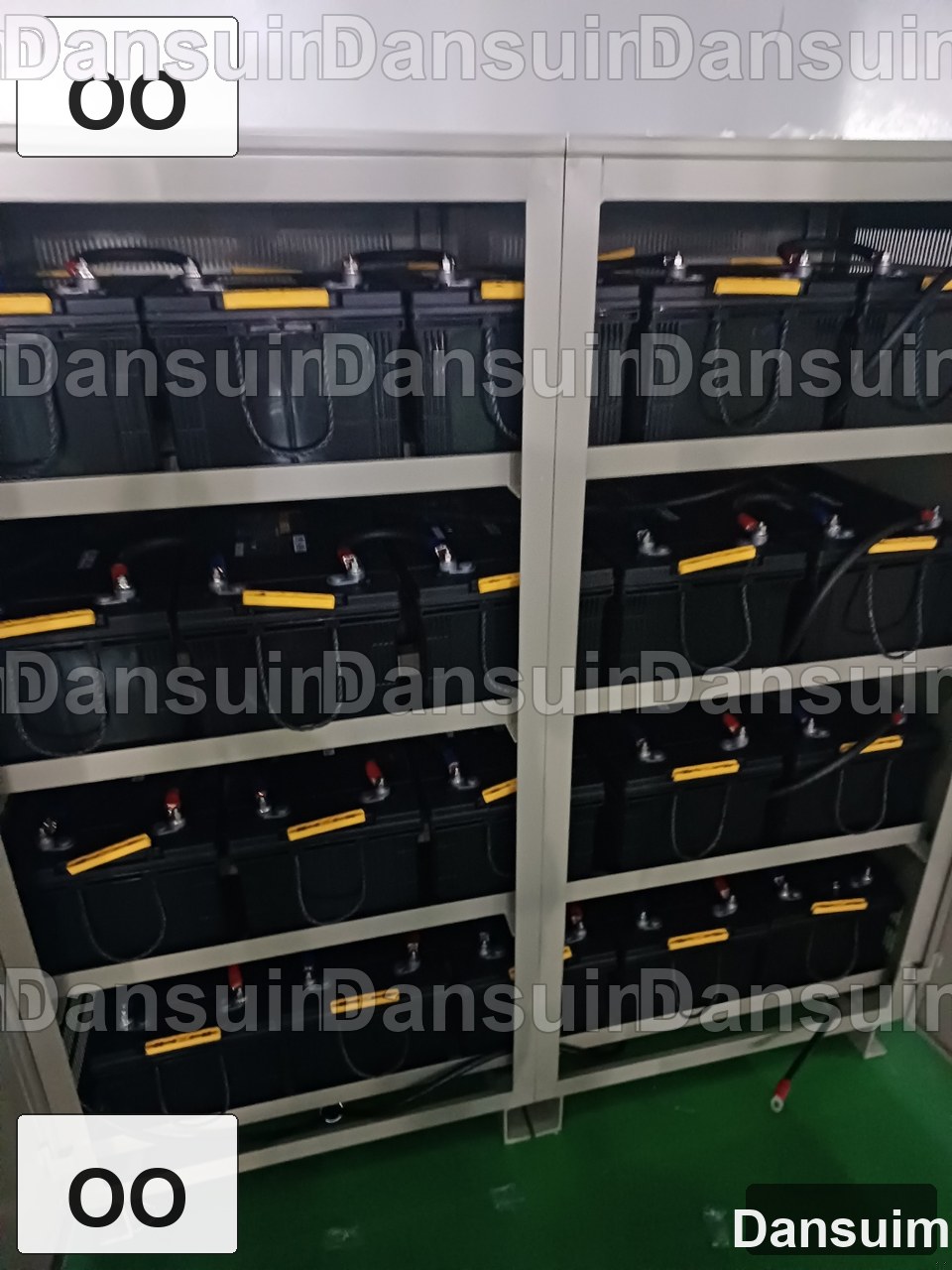 OO 현장 산업용 배터리 교체 사례 3 (ITX250_20EA_교체) | UPS 배터리 설치
