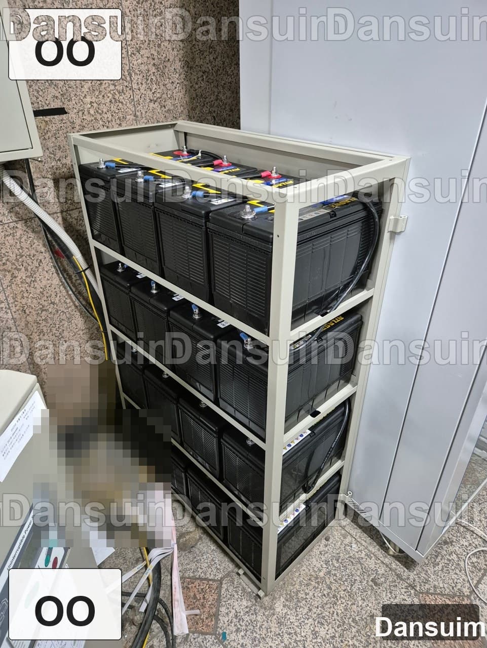 OO 현장 산업용 배터리 교체 사례 2 (ITX100_88EA_교체) | UPS 배터리 설치