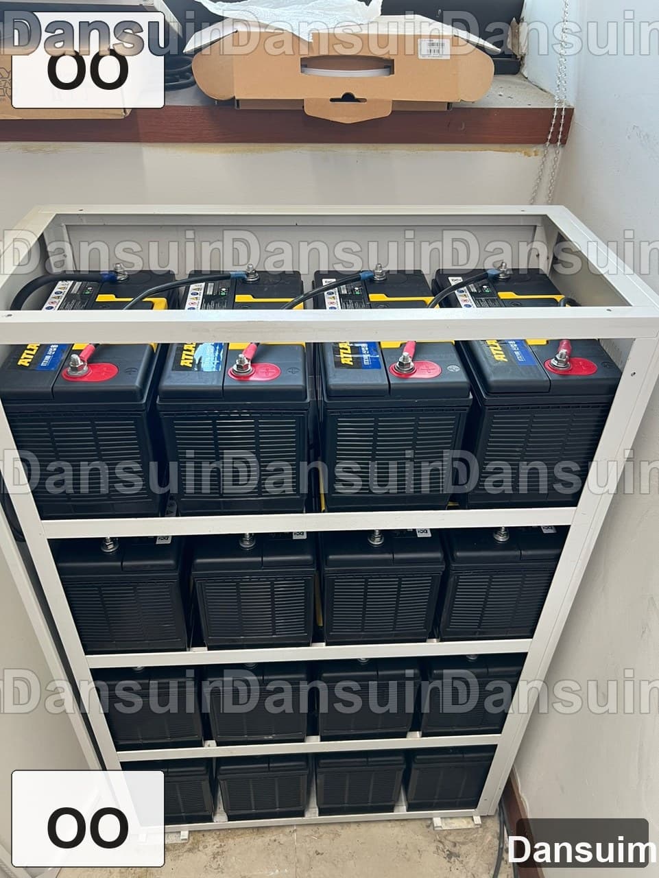 OO 현장 산업용 배터리 교체 사례 3 (ITX100_100EA_교체) | UPS 배터리 설치