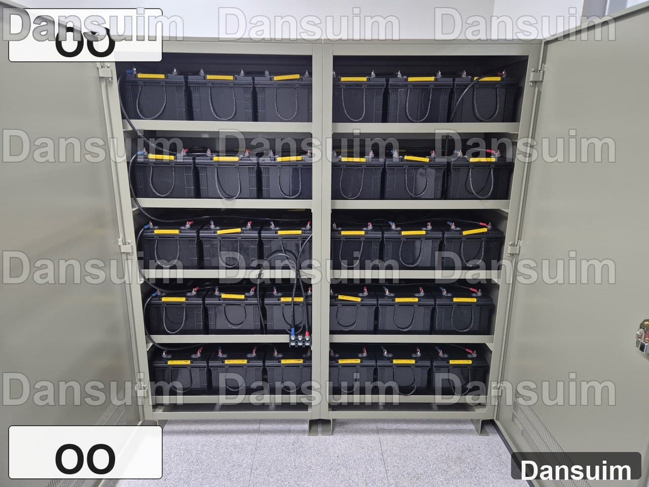 OO 현장 산업용 배터리 교체 사례 49 (ITX200_30EA) | UPS 배터리 설치