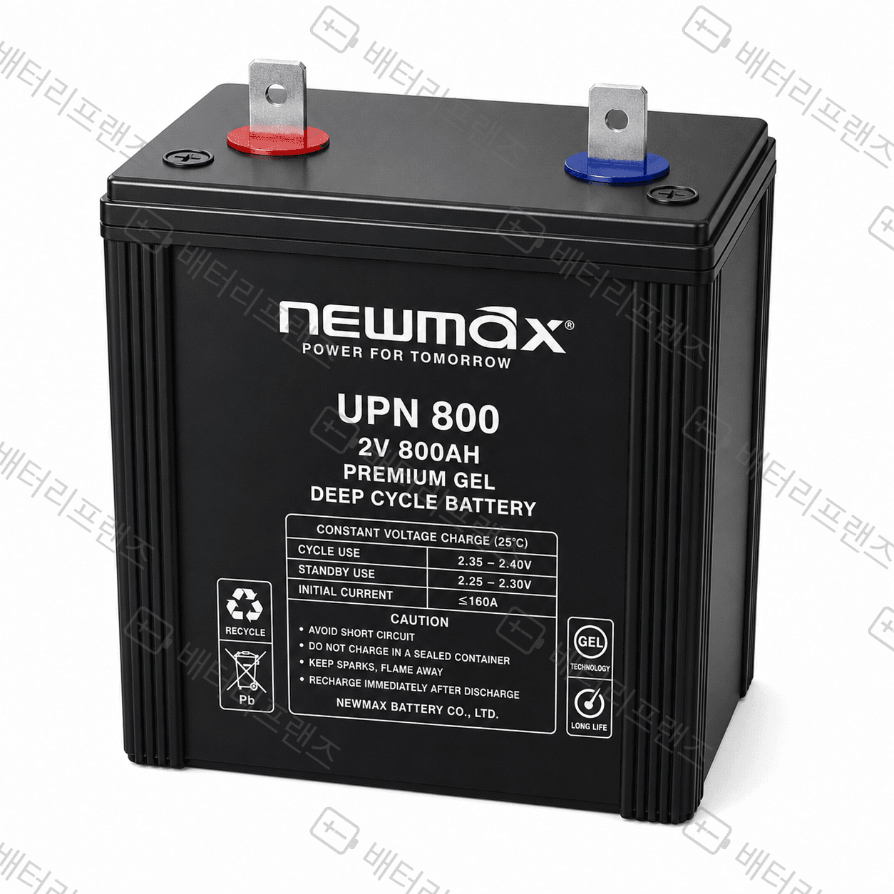 대진전지 뉴맥스 UPN800 2V 800Ah 산업용 배터리 UPS 비상전원용