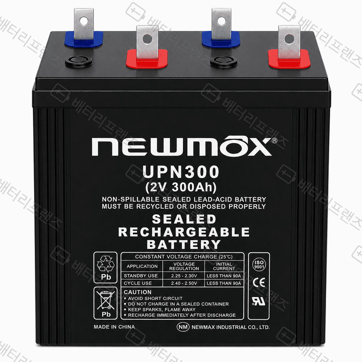 대진전지 뉴맥스 UPN300 2V 300Ah 산업용 배터리 UPS 비상전원용