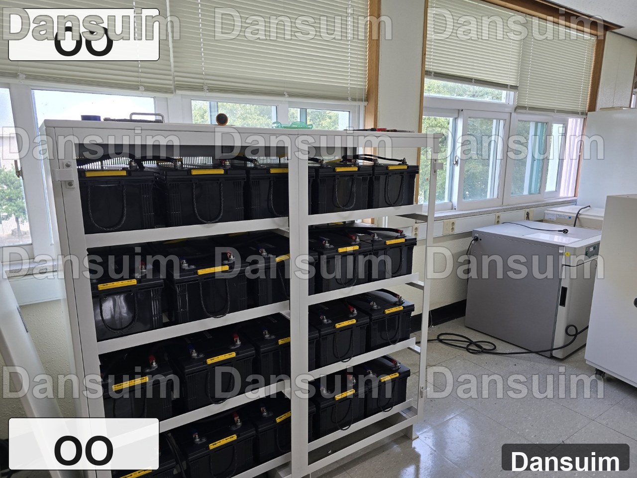 OO 현장 산업용 배터리 교체 사례 4 (ITX250_20EA,ITX40_16EA_교체) | UPS 배터리 설치