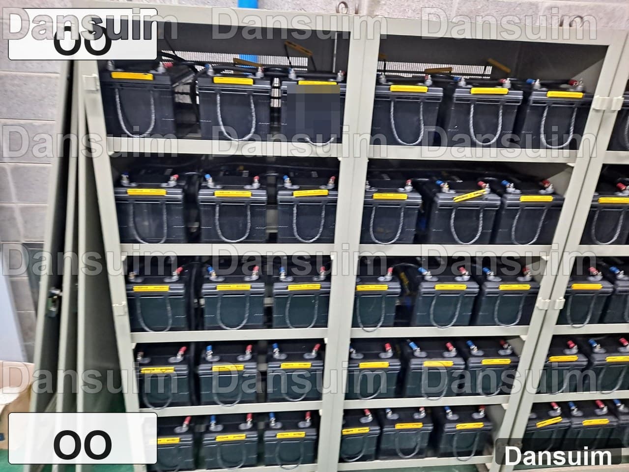 OO 현장 산업용 배터리 교체 사례 2 (ITX150_60EA_교체) | UPS 배터리 설치