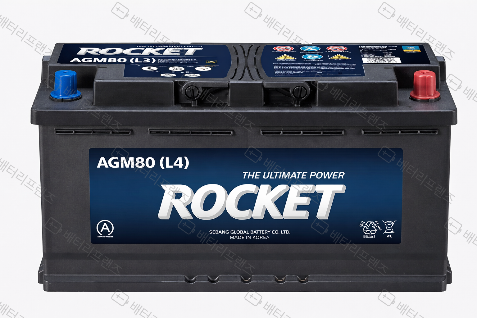 로케트배터리 AGM LN4 80 / Rocket AGM LN4 80