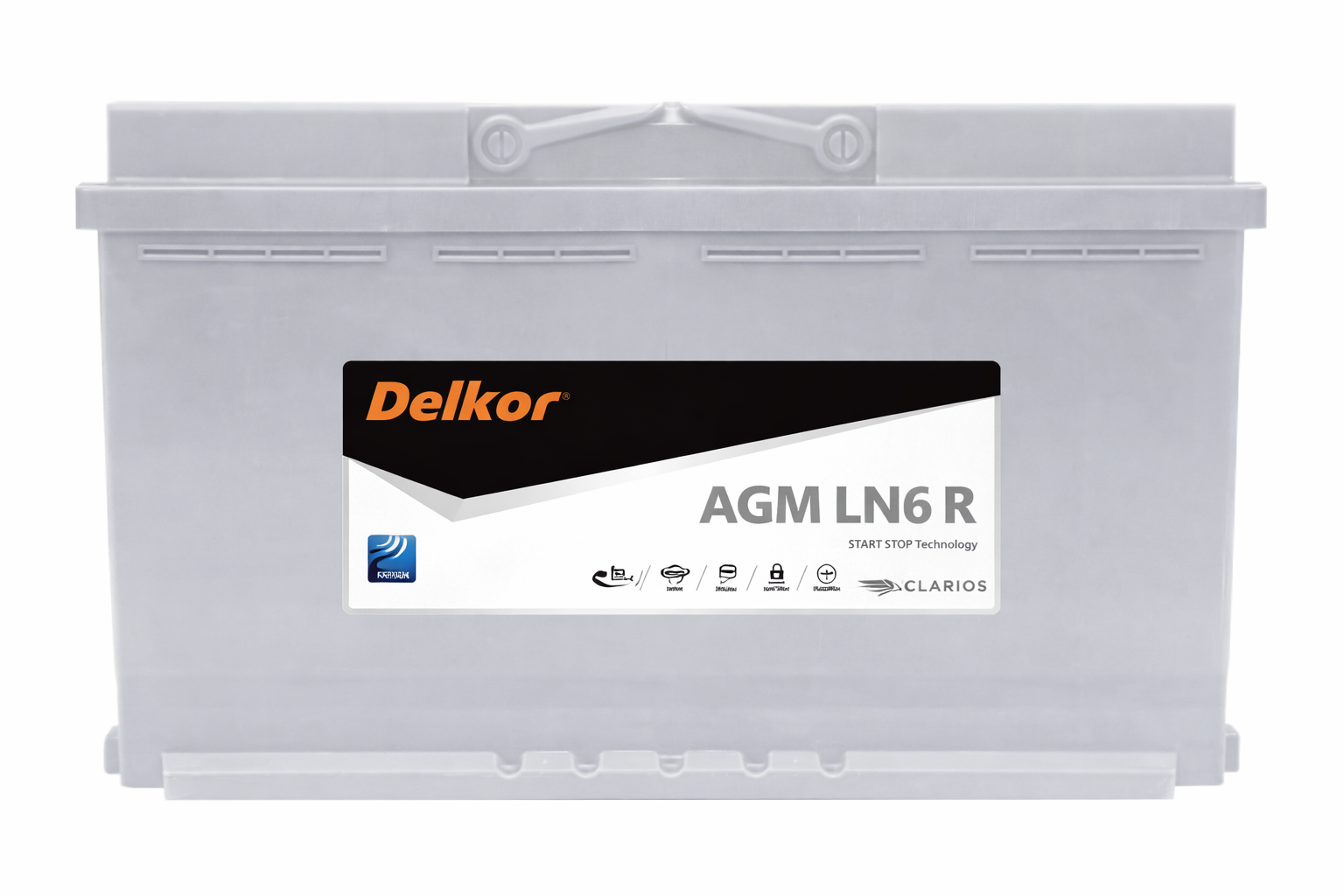 델코배터리 AGM LN6 R SIlver / Delkor AGM LN6 R SIlver